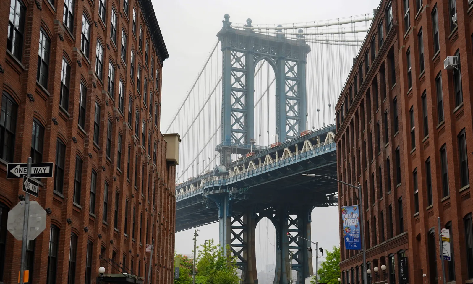 Puente de Manhattan visto desde DUMBO