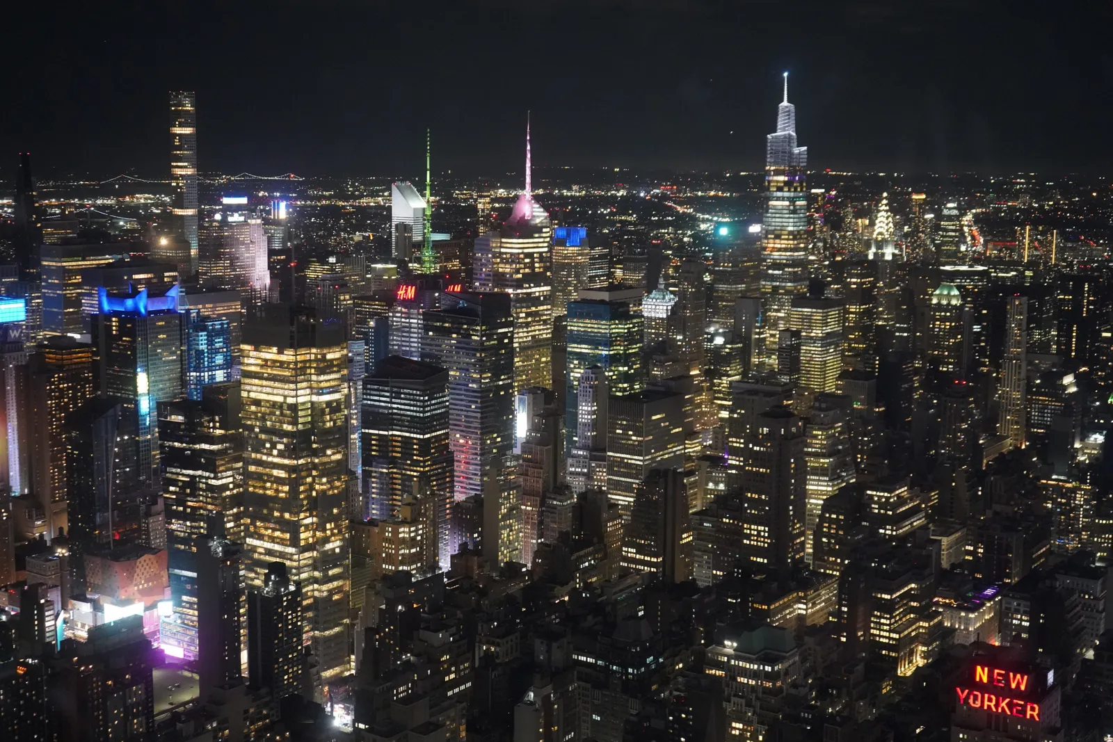 Vista aérea de Manhattan de día